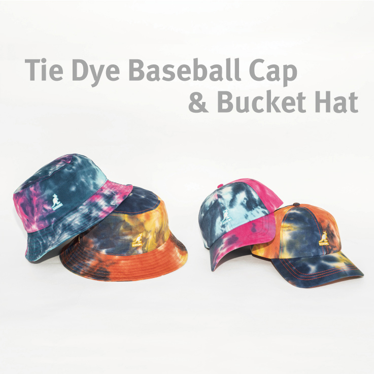 Tie Dye Baseball Cap & Bucket Hat