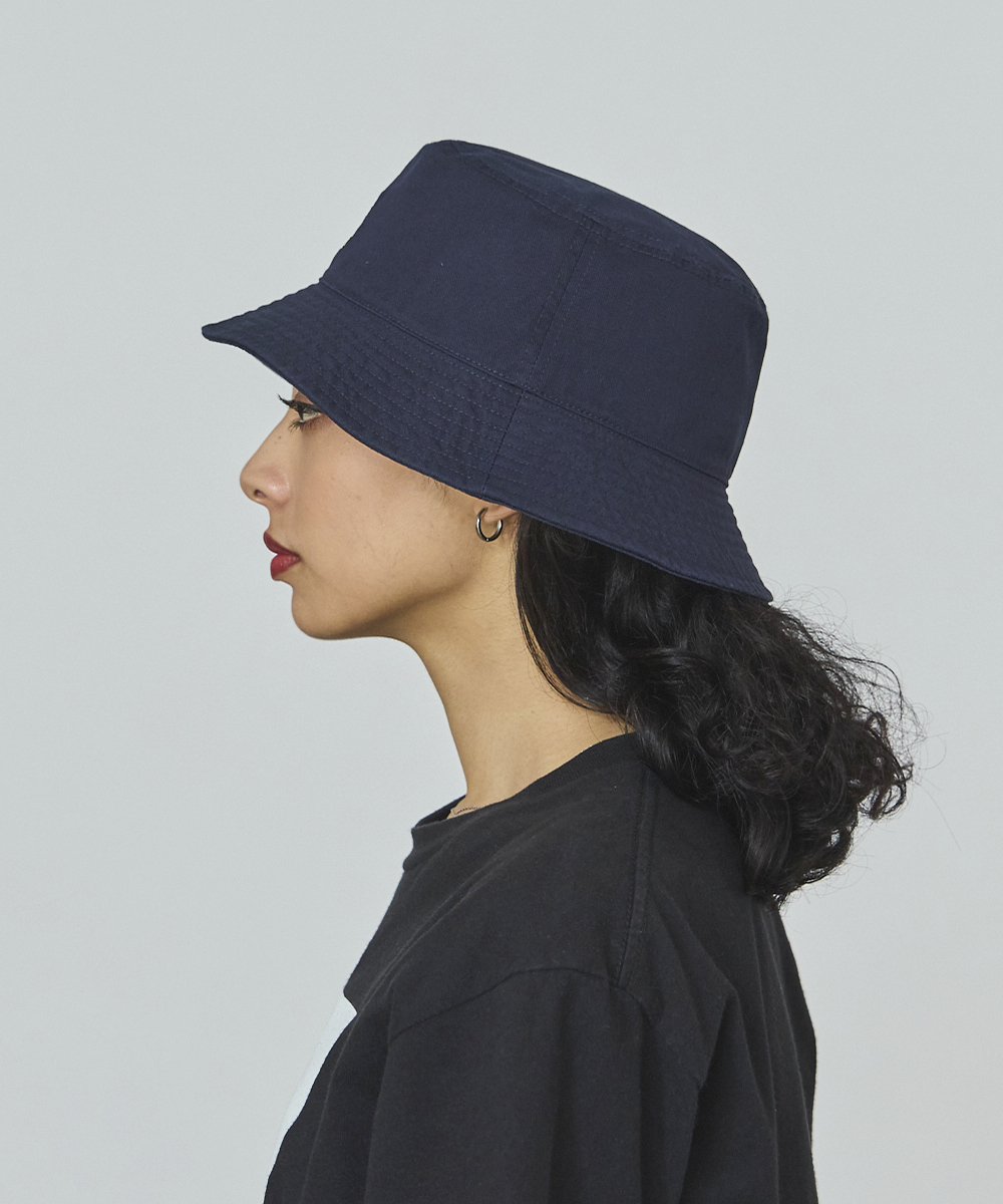 WASHED BUCKET | S(06) BLACK (01) | BUCKET | ハット | ｜帽子通販 