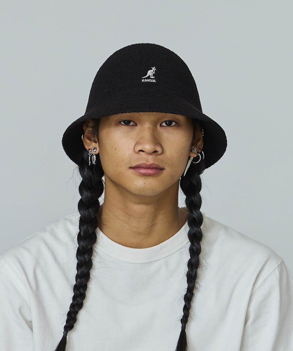 BERMUDA CASUAL | S(06) *BLACK (01) | CASUAL | ハット | ｜帽子通販｜KANGOL(カンゴール ）公式オンラインストア