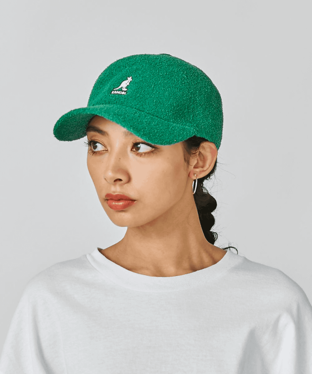 TURF GREEN 　モデル頭囲：55.5cm　着用サイズ：L/XL