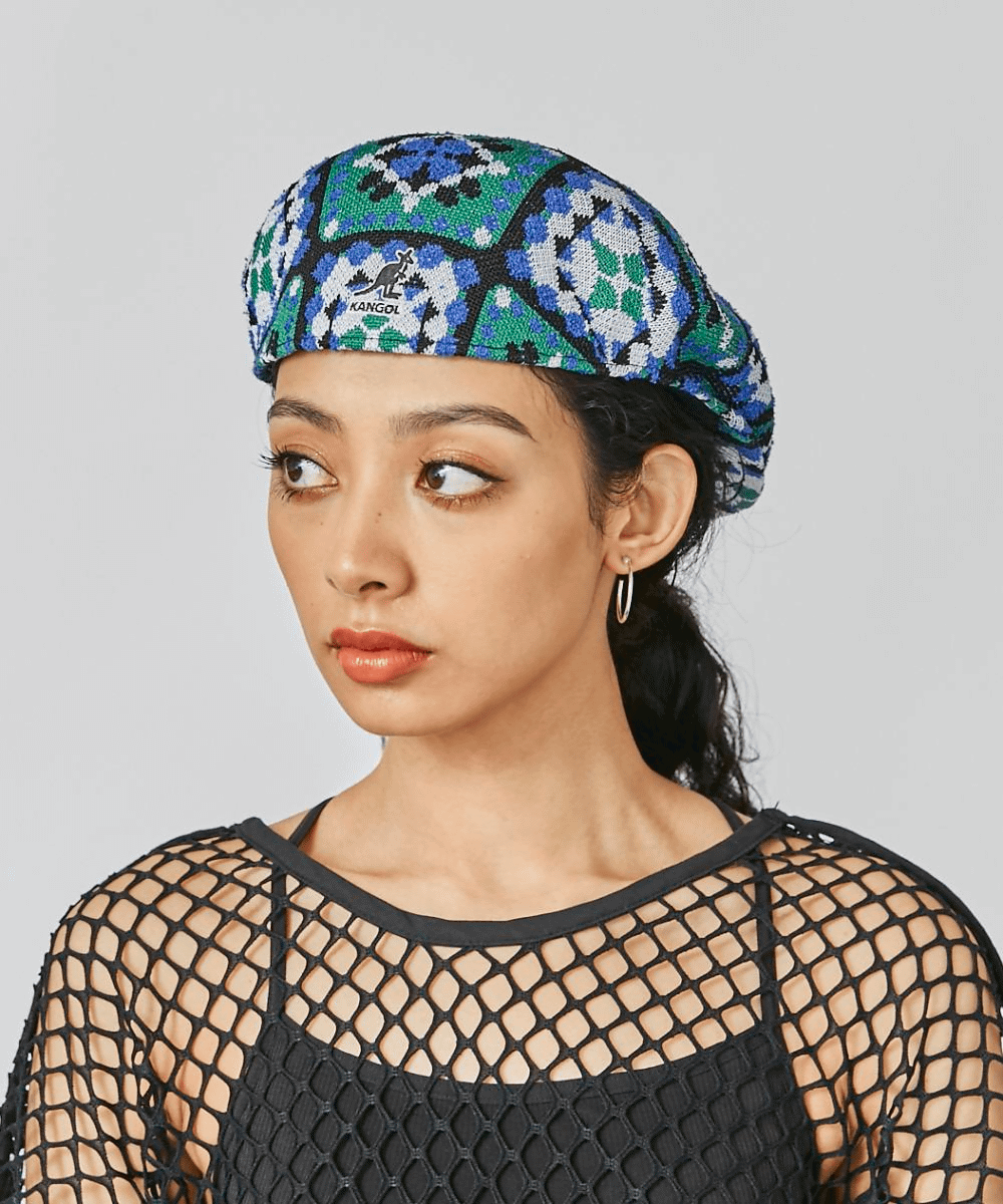 BLACK MUTLI 　モデル頭囲：55.5cm　着用サイズ：L