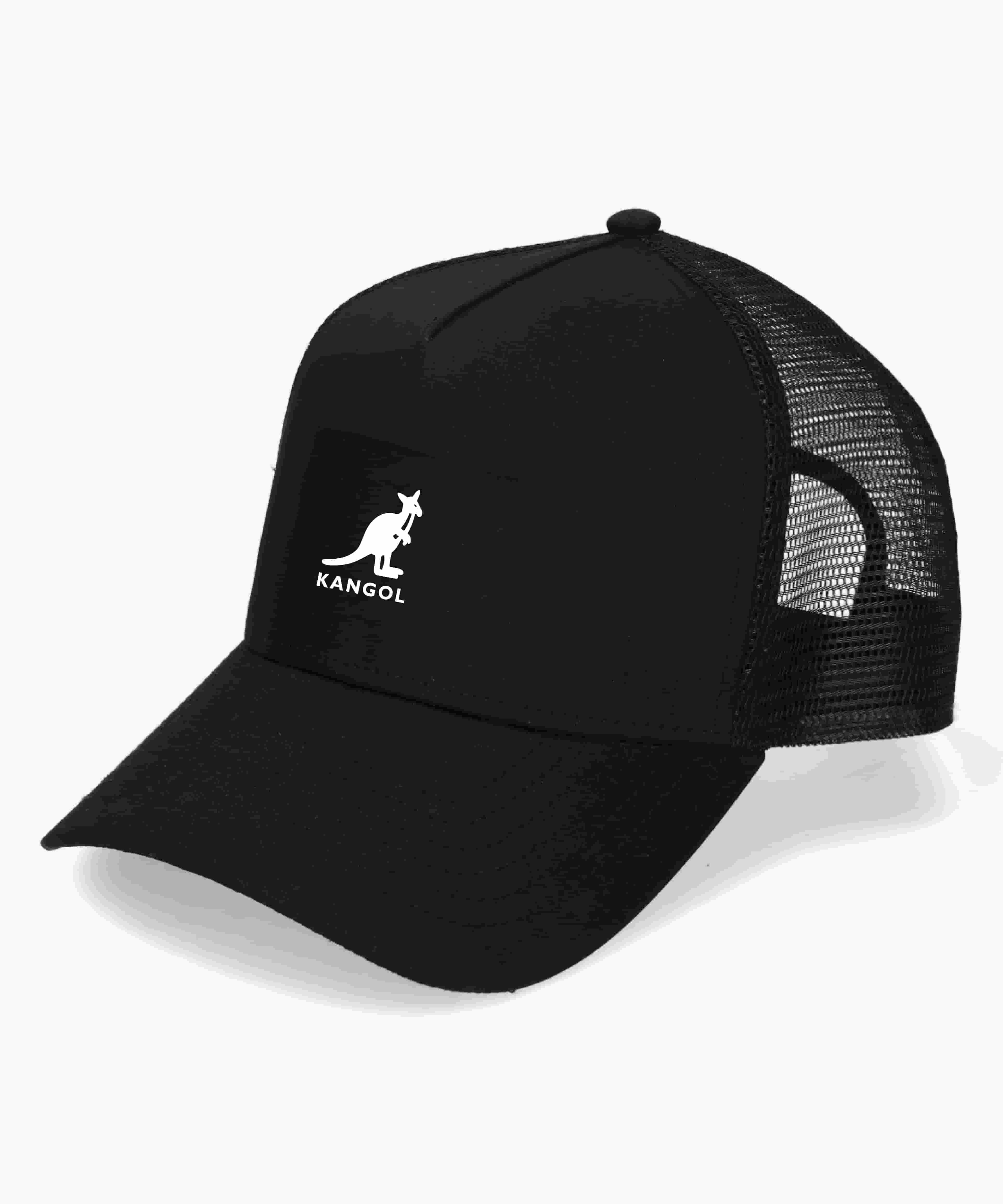 SMU LOGO TRUCKER MESH CAP | ONE SIZE(19) BLACK (01) | CAP 