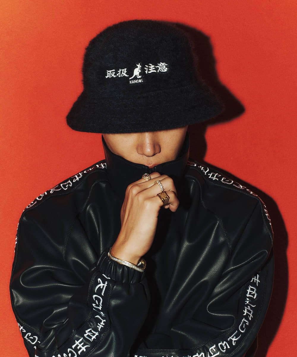 KANGOL×BEP FURGORA BUCKET | M(07) BLACK (01) | BUCKET | ハット