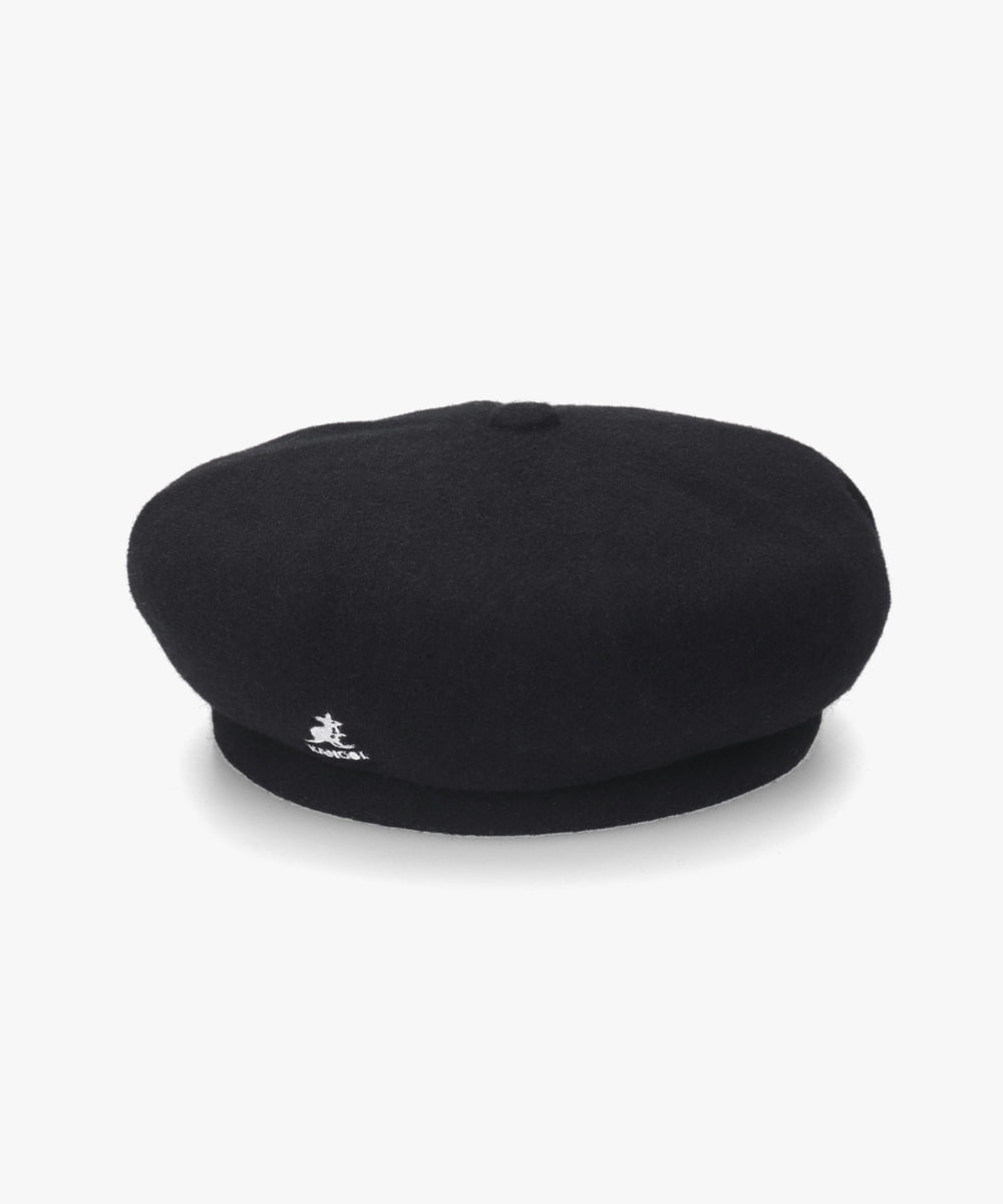 WOOL JAX BERET | M(07) BLACK (01) | BERET | ベレー帽 | ｜帽子通販｜KANGOL(カンゴール ）公式オンラインストア