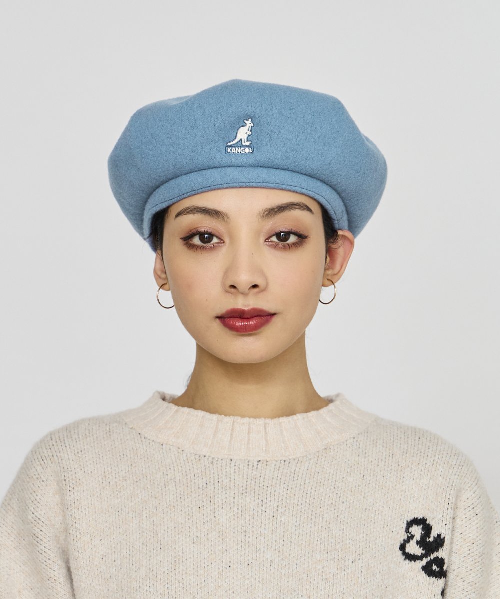 WOOL JAX BERET | M(07) BLACK (01) | BERET | ベレー帽 | ｜帽子通販｜KANGOL(カンゴール ）公式オンラインストア