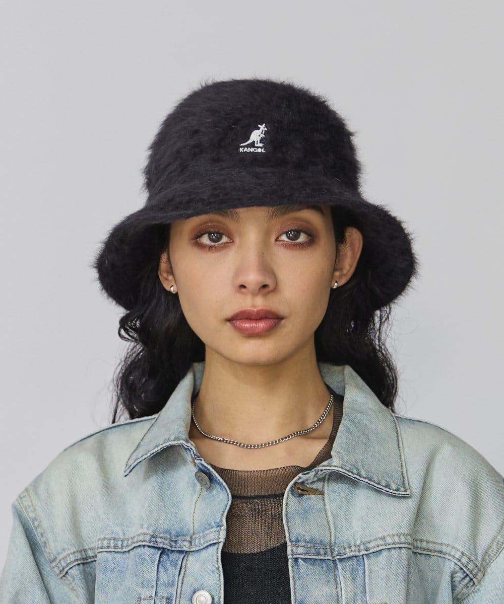 正規販売店 SALE⭐️KANGOL ファーゴラ ベル型バケハ ワイン系 Mサイズ