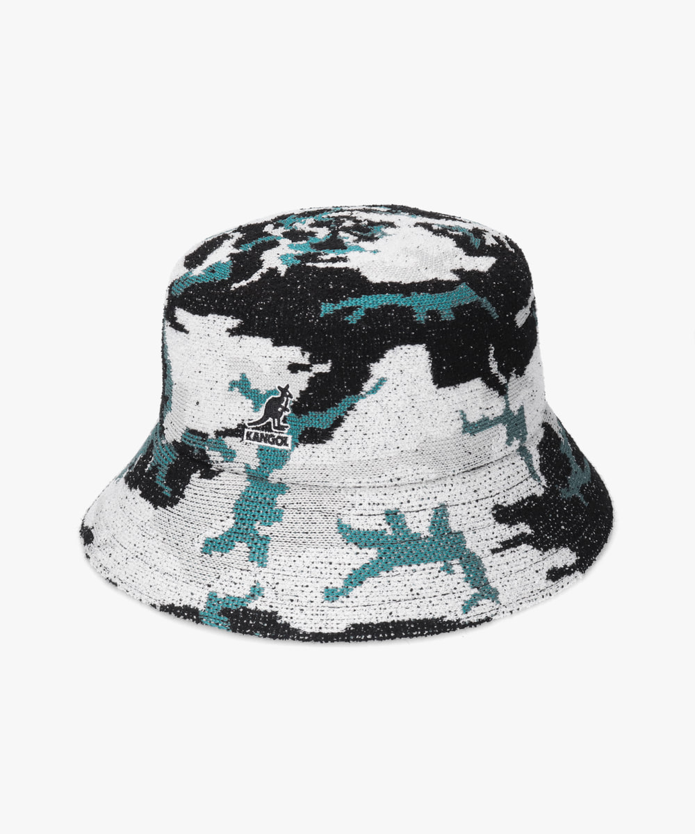 KANGOL×XLARGE Camo Bermuda Bucket