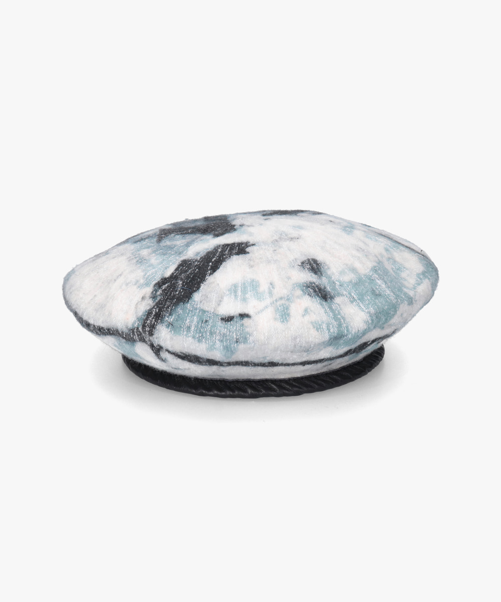 HEATHERED TIE DYE BERET