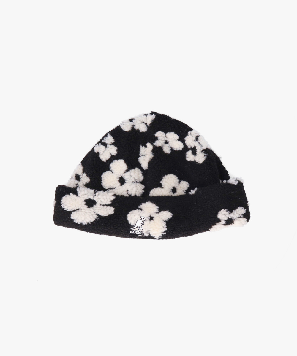 FLORAL FLEECE BEANIE