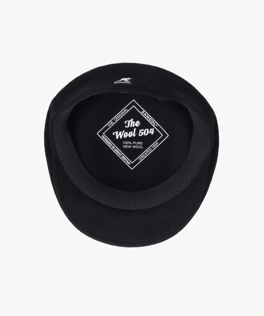 ゴルやん KANGOL CROSS WEAVE 504 | M(07) BLACK (01) | KANGOL