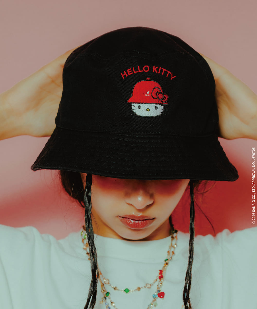 HELLO KITTY WASHED BUCKET
