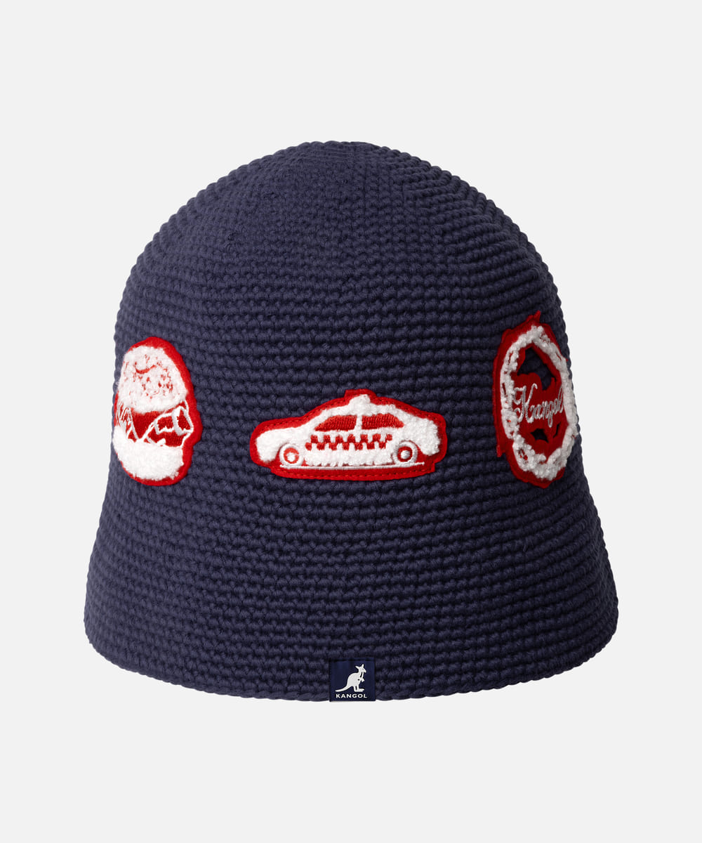 NY CROCHET HAT | ONE SIZE(19) WHITE (06) | HAT | ハット | ｜帽子