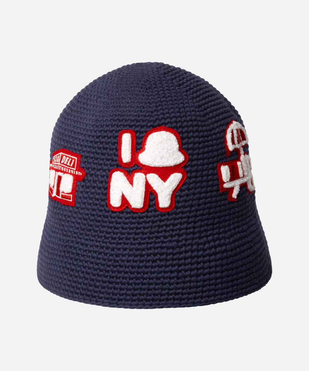 NY CROCHET HAT