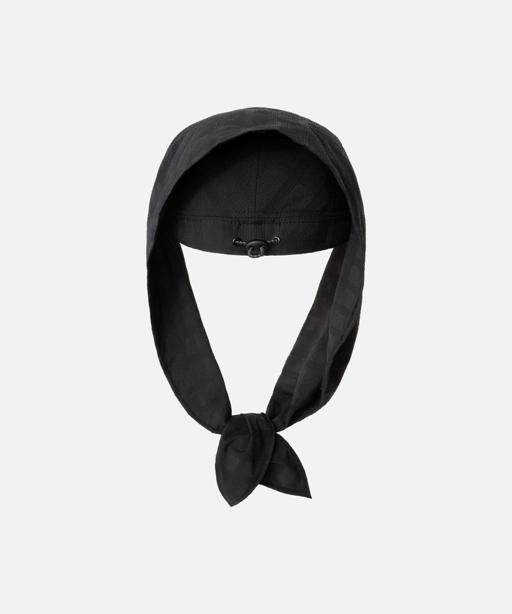 SEERSUCKER DRAPE 5-PANEL | S/M(07) BLACK (01) | OTHER | キャップ