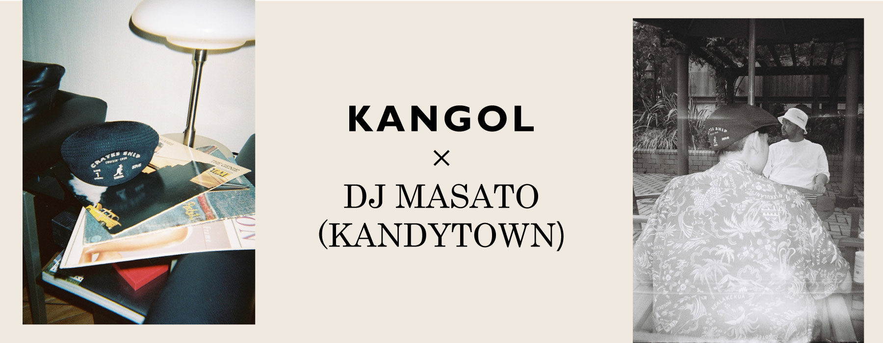 KANGOL × DJ MASATO(KANDYTOWN)